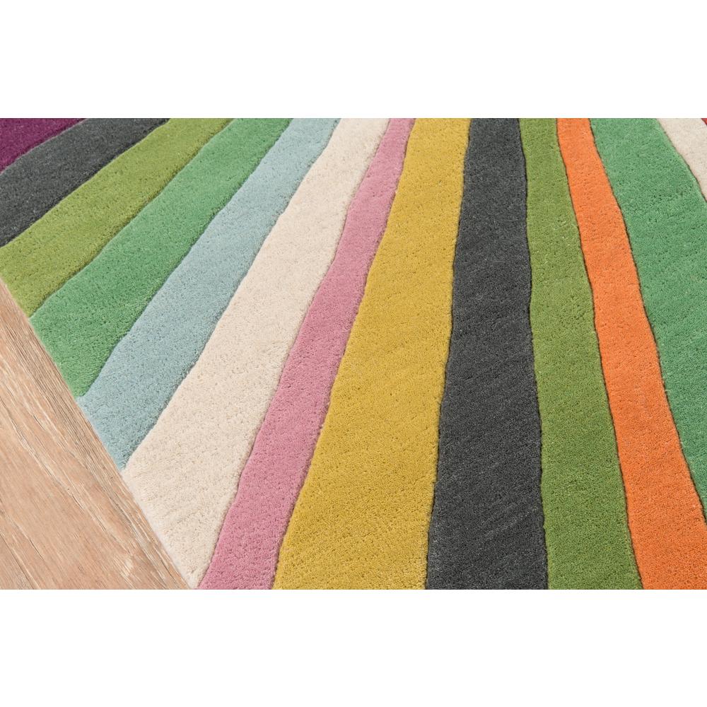 Contemporary Rectangle Area Rug, Multi, 8' X 10'. Picture 3