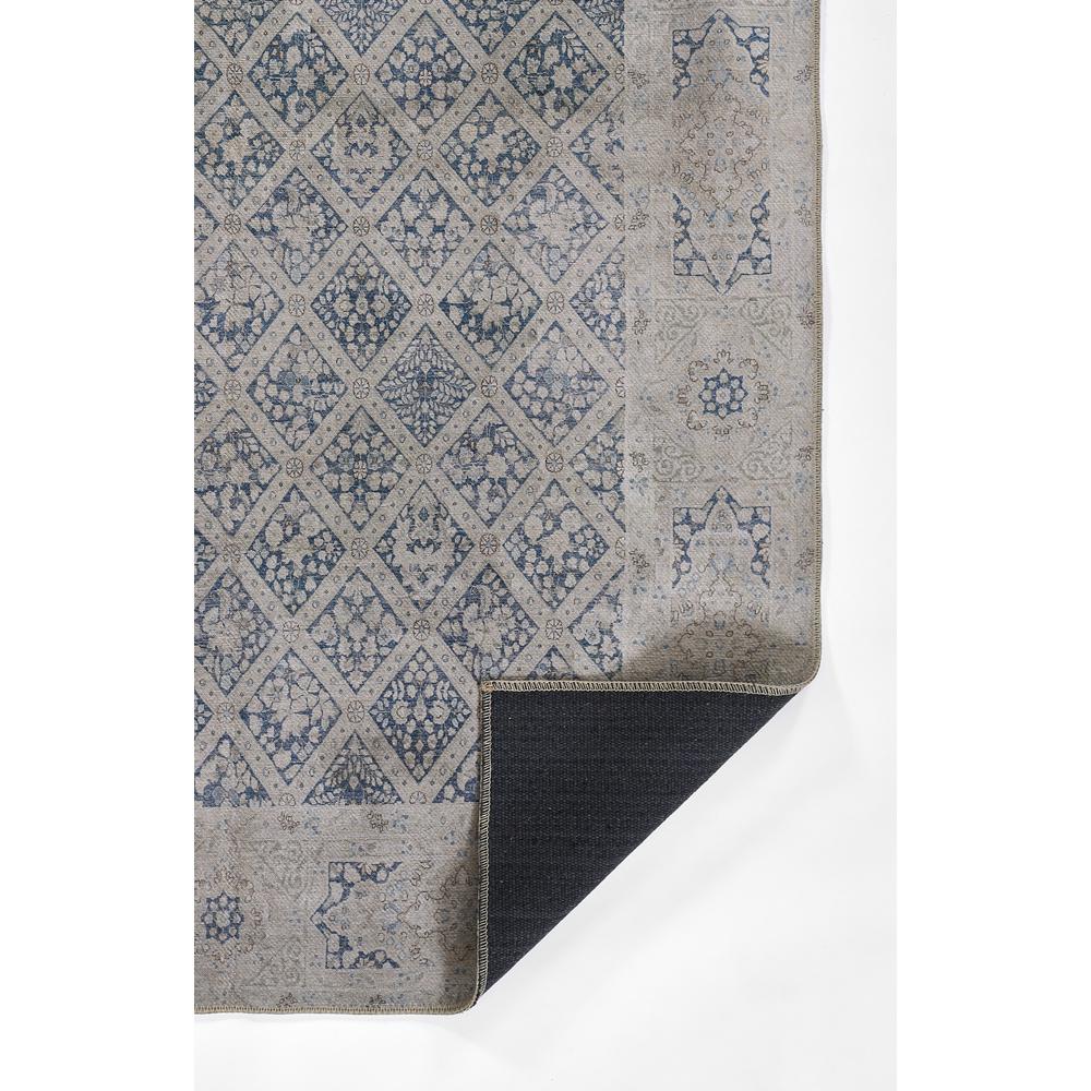 Traditional Rectangle Area Rug, Blue, 3' X 5'. Picture 3