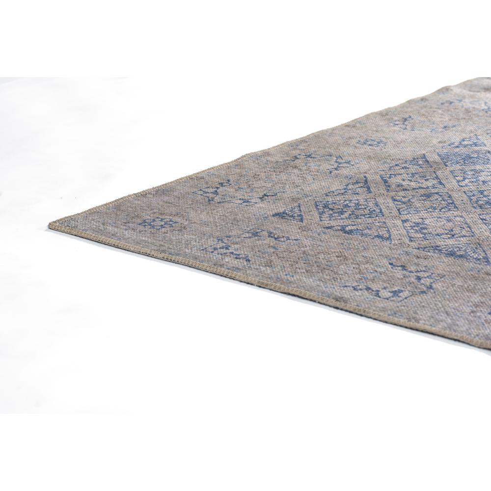 Traditional Rectangle Area Rug, Blue, 3' X 5'. Picture 6