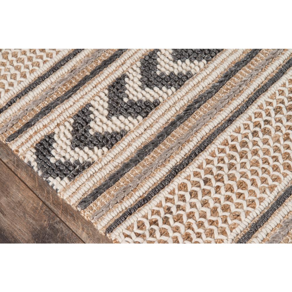 Transitional Rectangle Area Rug, Charcoal, 5' X 7'. Picture 3