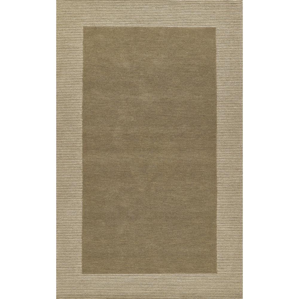 Contemporary Rectangle Area Rug, Taupe, 8' X 10'. Picture 1