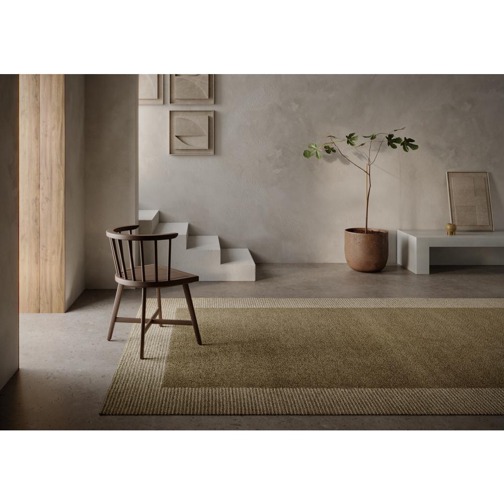 Contemporary Rectangle Area Rug, Taupe, 8' X 10'. Picture 8