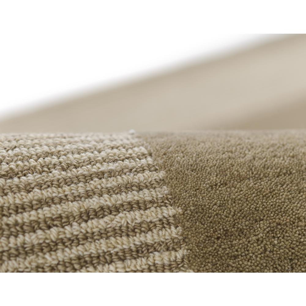 Contemporary Rectangle Area Rug, Taupe, 8' X 10'. Picture 4