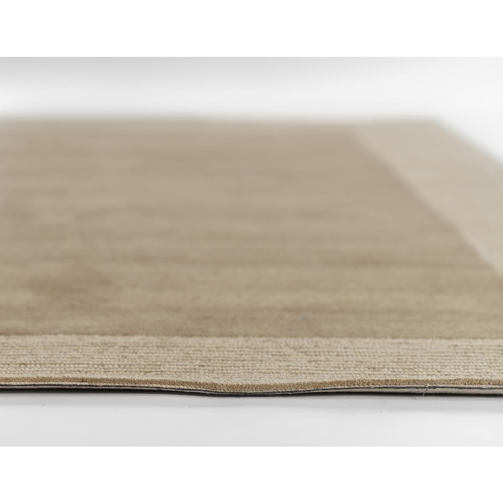 Contemporary Rectangle Area Rug, Taupe, 8' X 10'. Picture 5