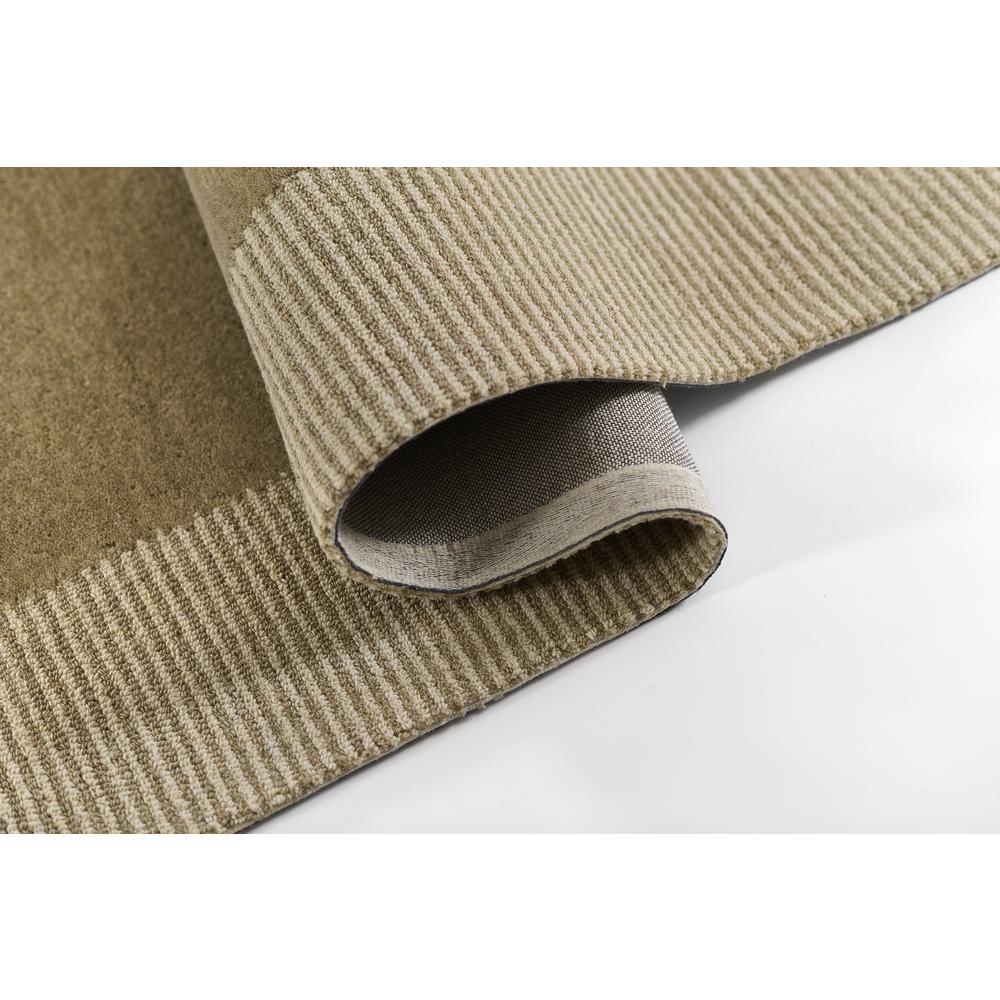 Contemporary Rectangle Area Rug, Taupe, 8' X 10'. Picture 7