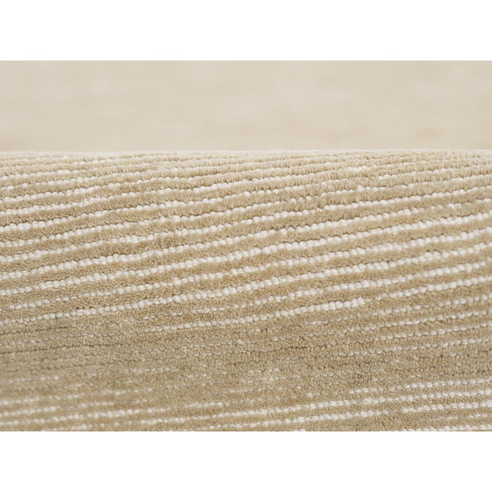 Contemporary Rectangle Area Rug, Taupe, 8' X 10'. Picture 4