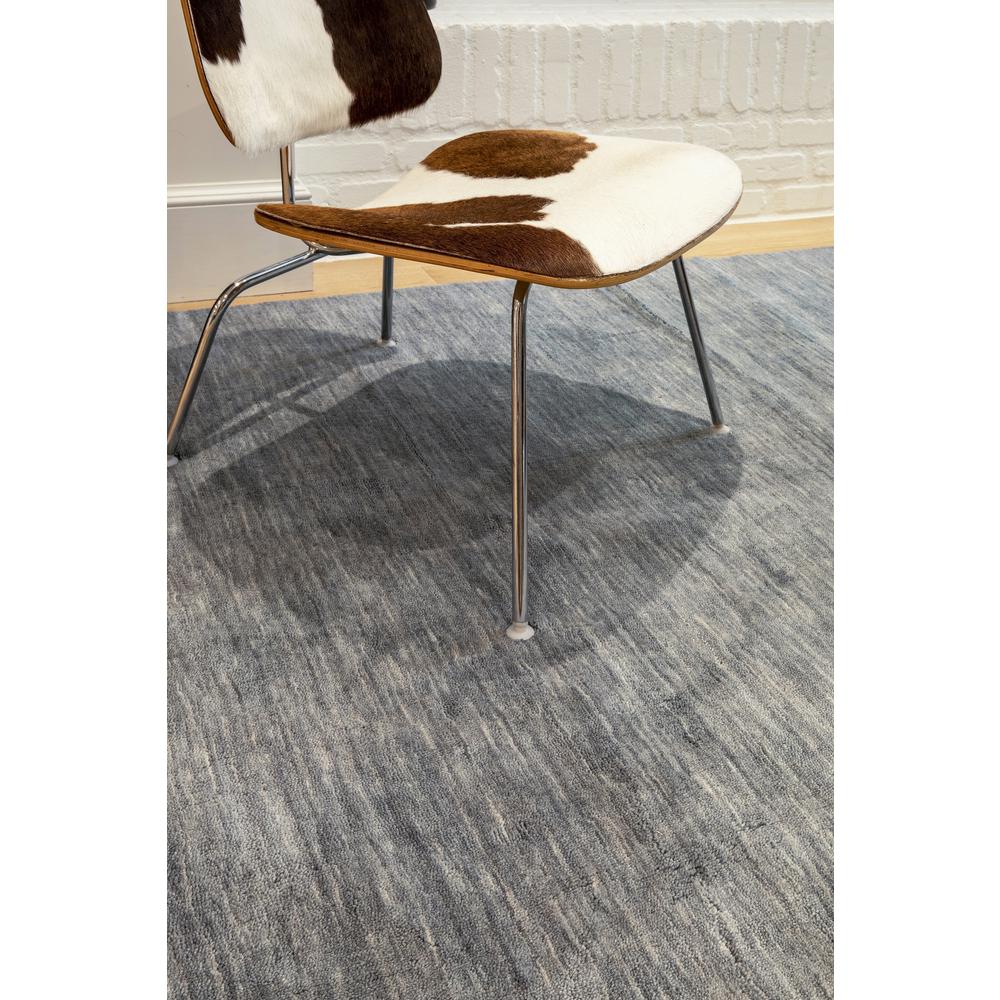 Contemporary Rectangle Area Rug, Blue, 9' X 12'. Picture 12