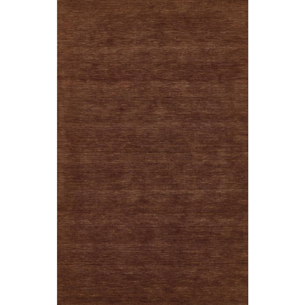 Contemporary Rectangle Area Rug, Copper, 9' X 12'. Picture 1