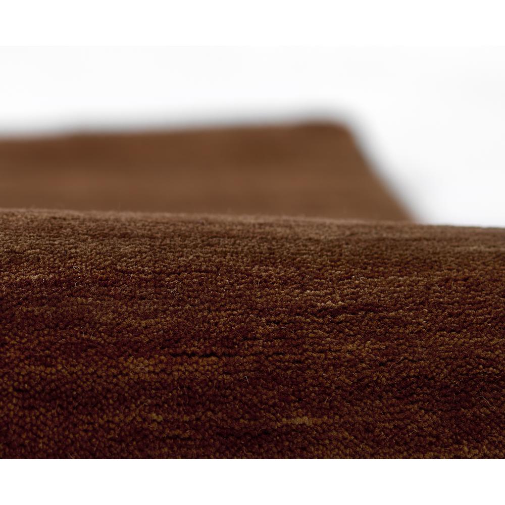Contemporary Rectangle Area Rug, Copper, 9' X 12'. Picture 4