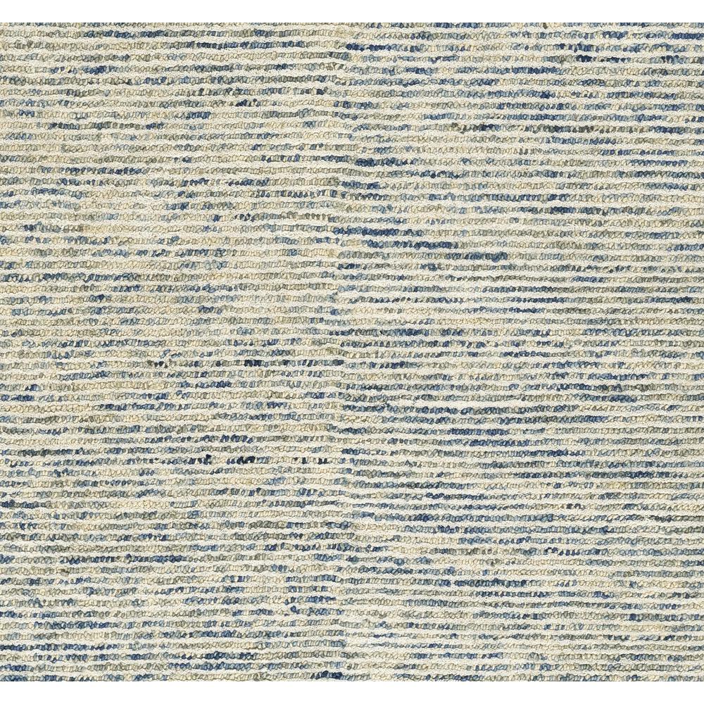 Contemporary Rectangle Area Rug, Blue, 5' X 8'. Picture 8