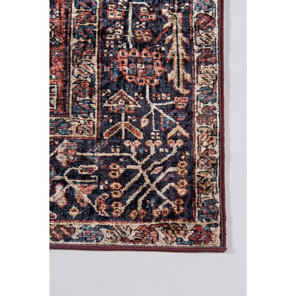 Traditional Rectangle Area Rug, Rust, 5' X 8'. Picture 3