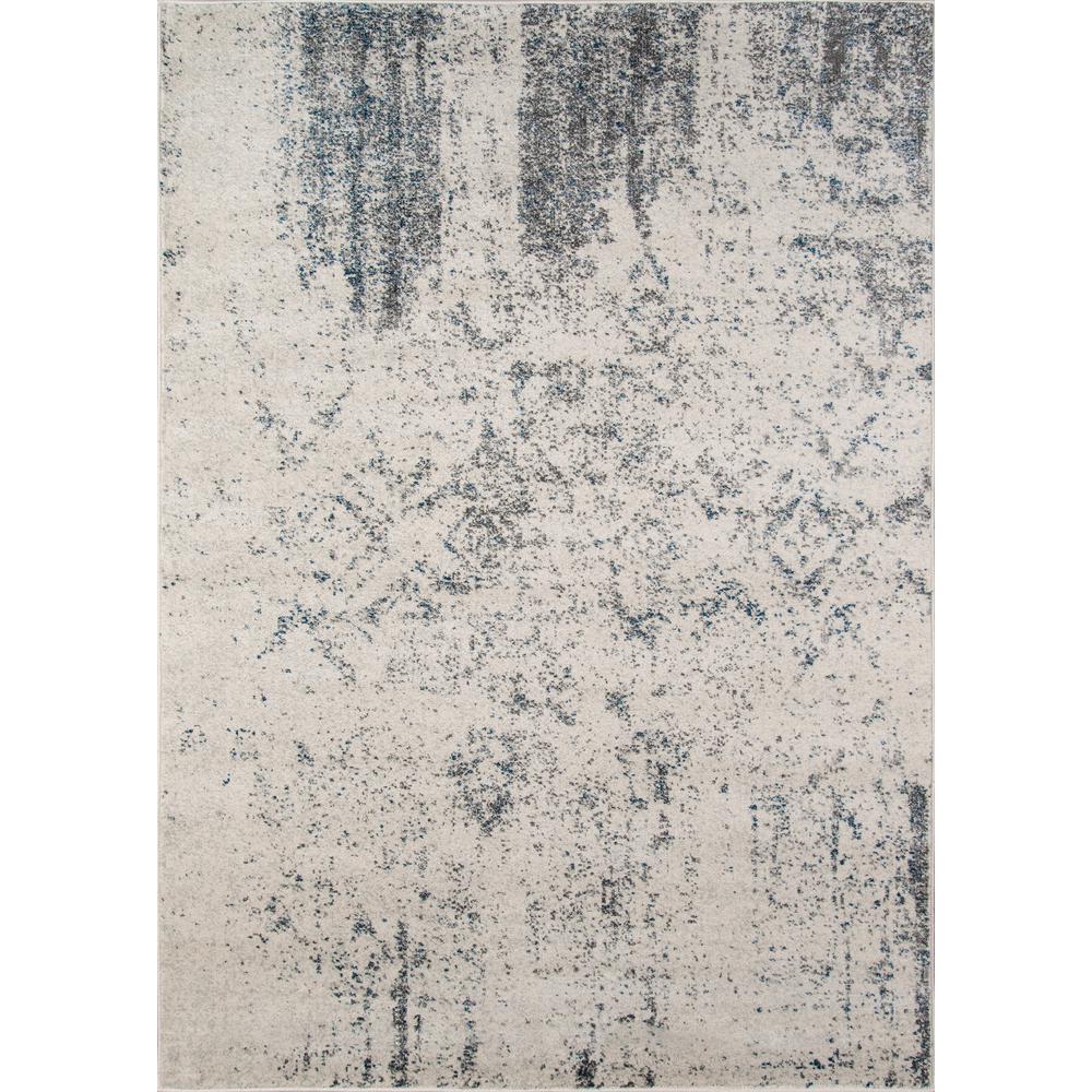 Transitional Rectangle Area Rug, Ivory, 5'3" X 7'6". Picture 1