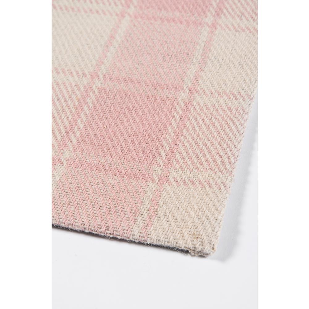 Modern Rectangle Area Rug, Pink, 5' X 8'. Picture 5