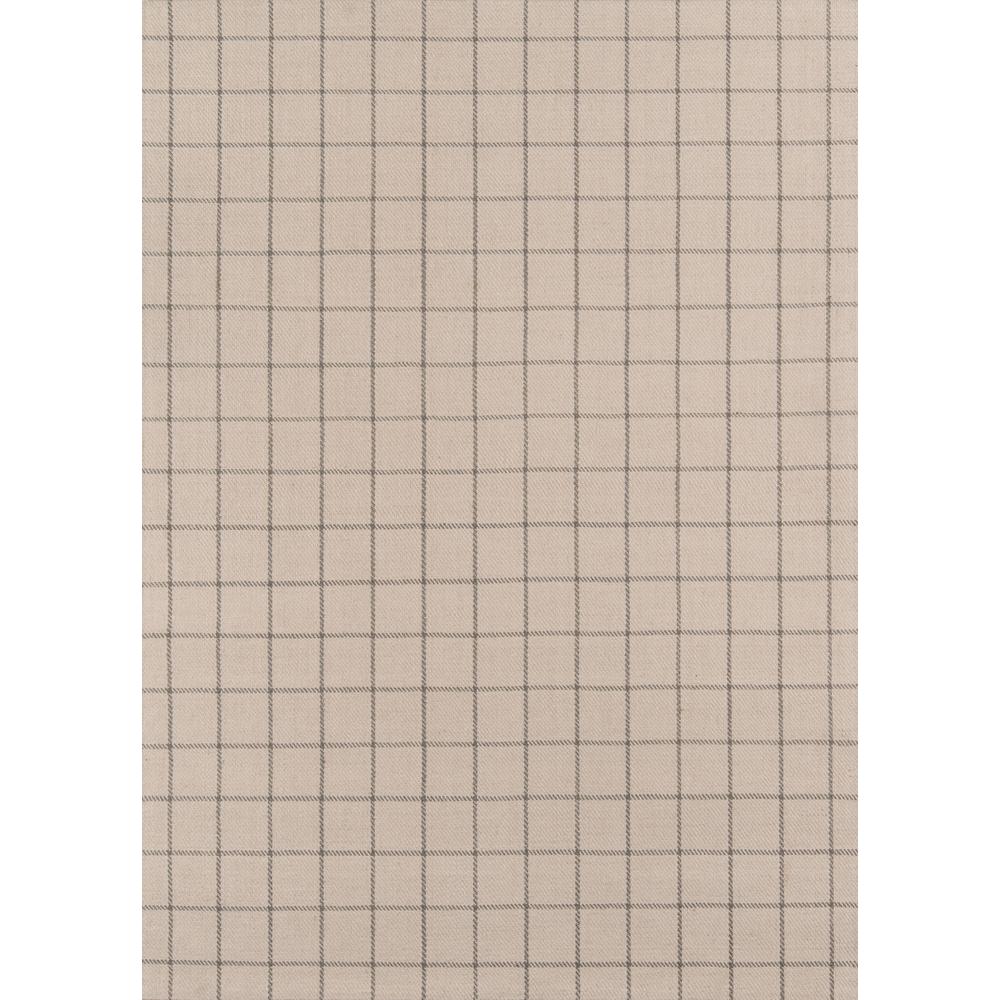 Modern Rectangle Area Rug, Ivory, 5' X 8'. Picture 1