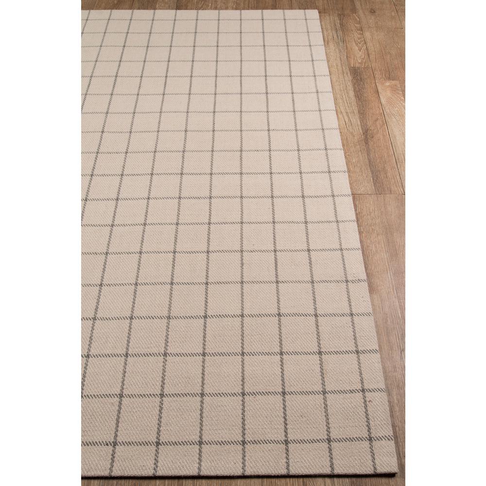 Modern Rectangle Area Rug, Ivory, 5' X 8'. Picture 2