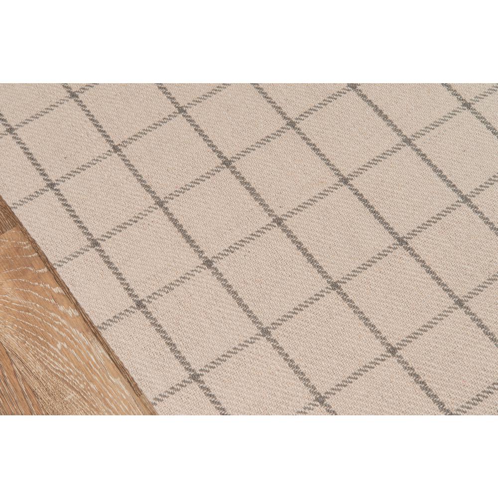 Modern Rectangle Area Rug, Ivory, 5' X 8'. Picture 3