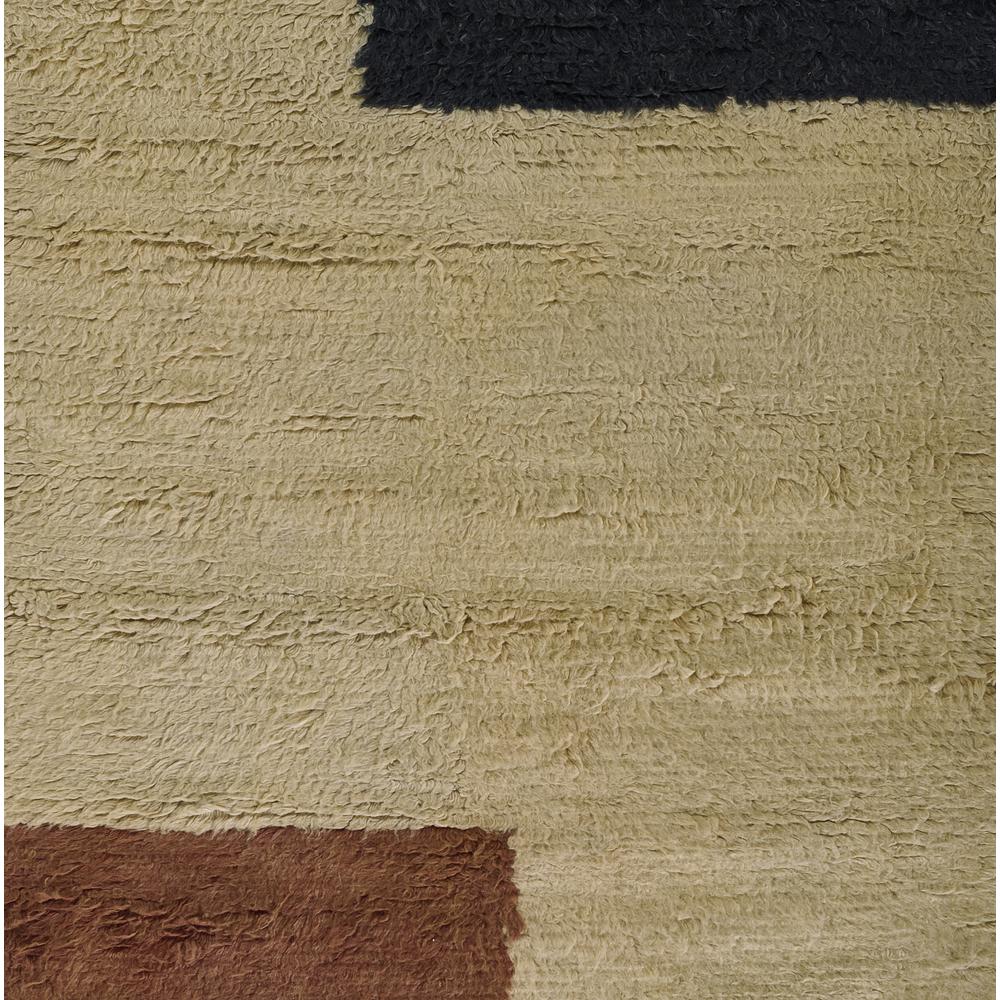 Contemporary Rectangle Area Rug, Multi, 5' X 8'. Picture 7