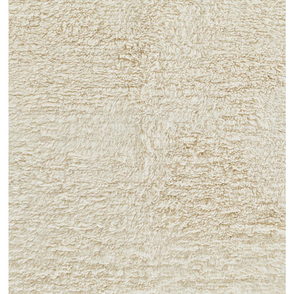 Contemporary Rectangle Area Rug, Ivory, 5' X 8'. Picture 6