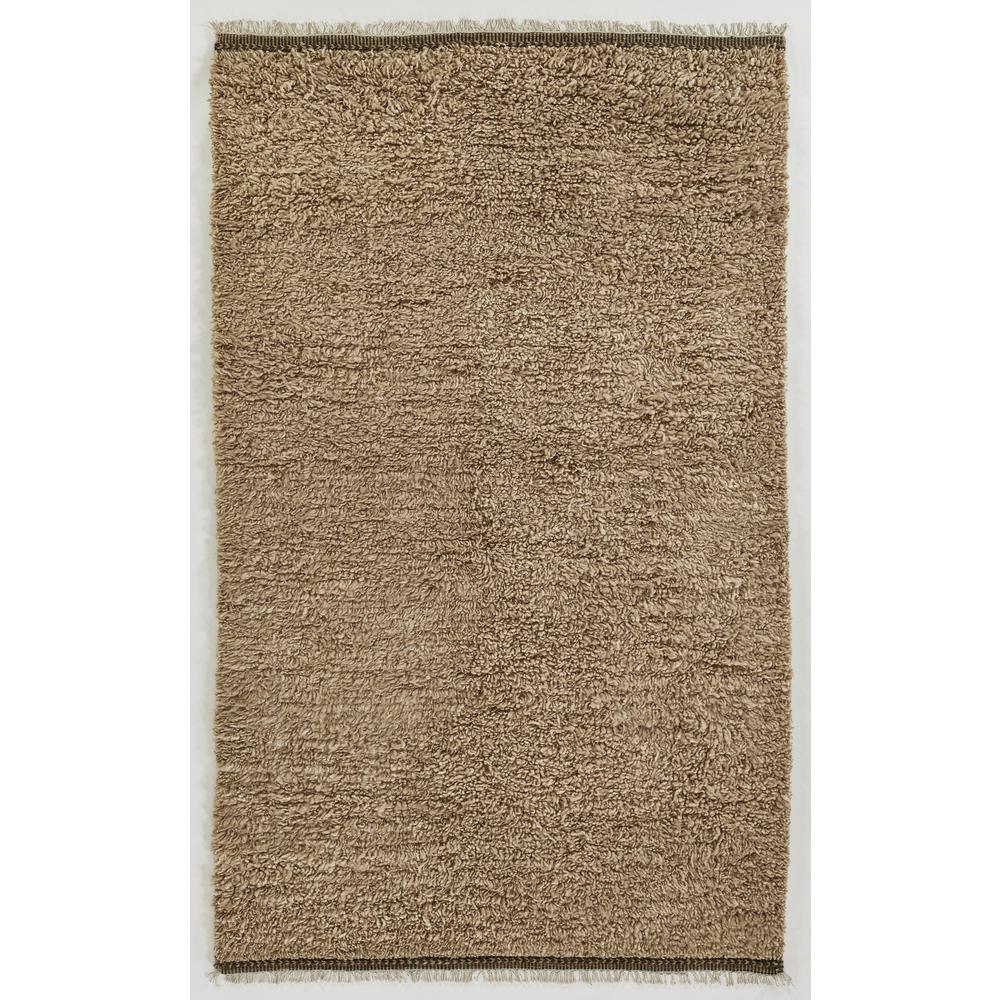 Contemporary Rectangle Area Rug, Natural, 5' X 8'. Picture 1