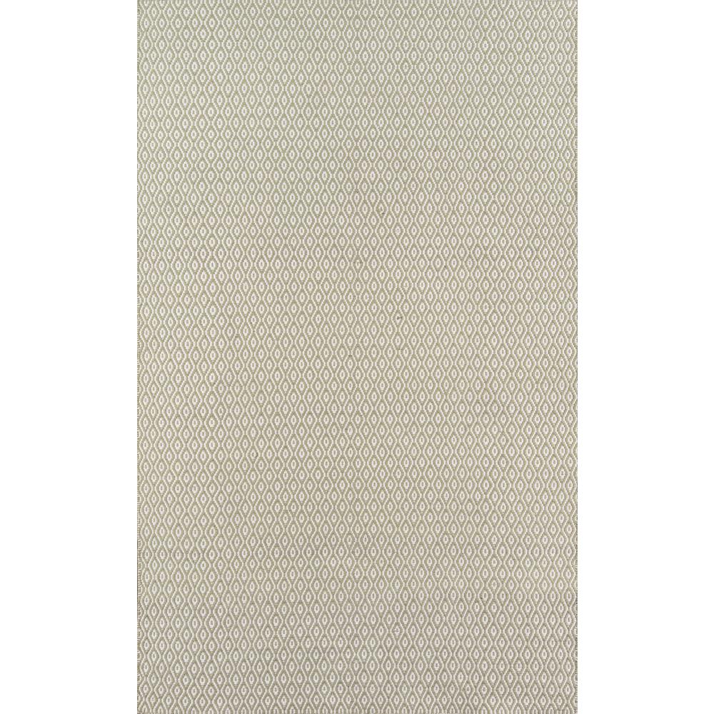 Contemporary Rectangle Area Rug, Green, 5' X 7'6". Picture 1