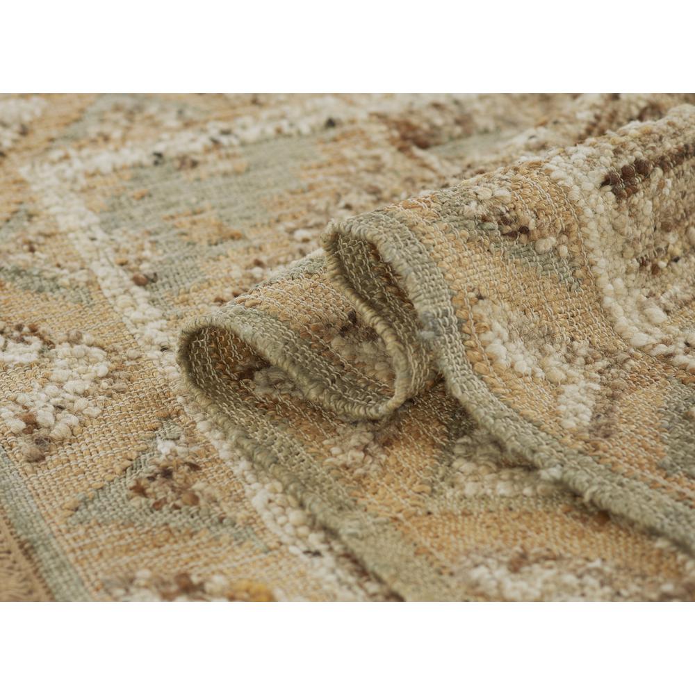 Traditional Rectangle Area Rug, Blue, 8' X 10'. Picture 9