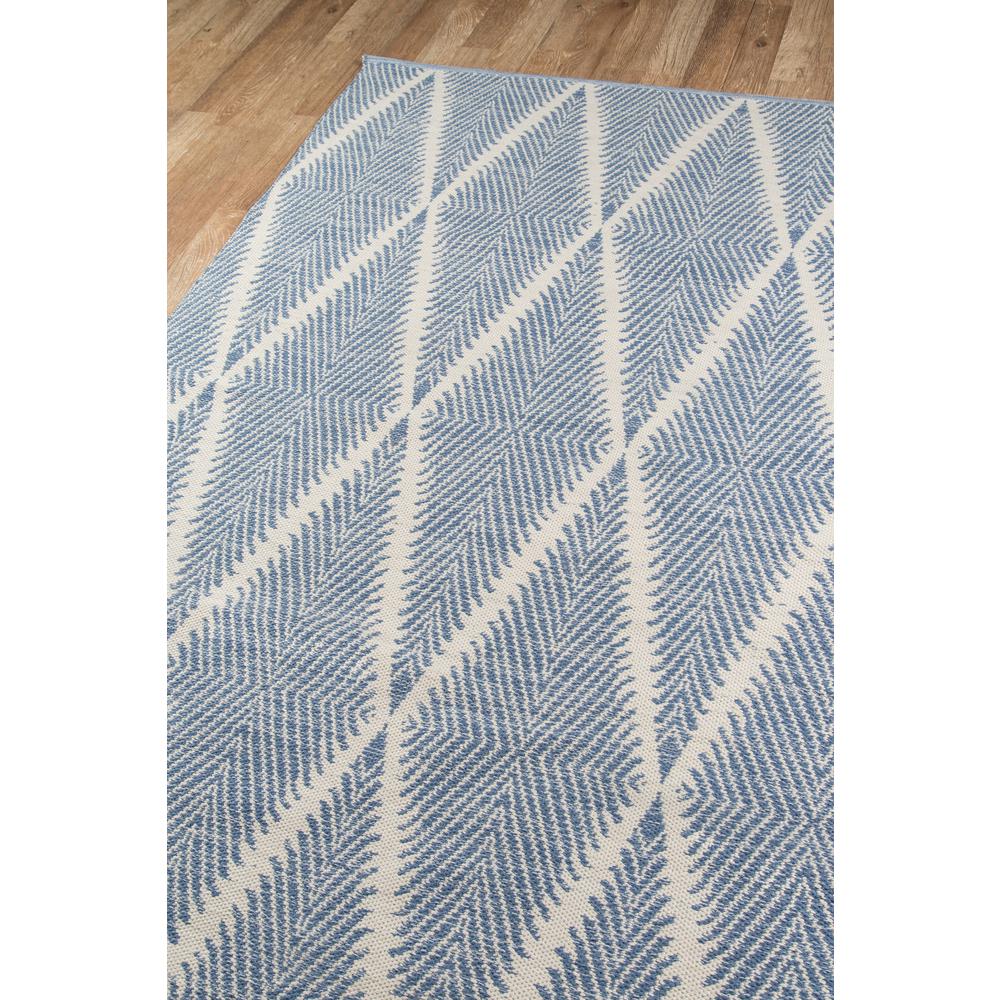 Contemporary Rectangle Area Rug, Denim, 5' X 7'6". Picture 2