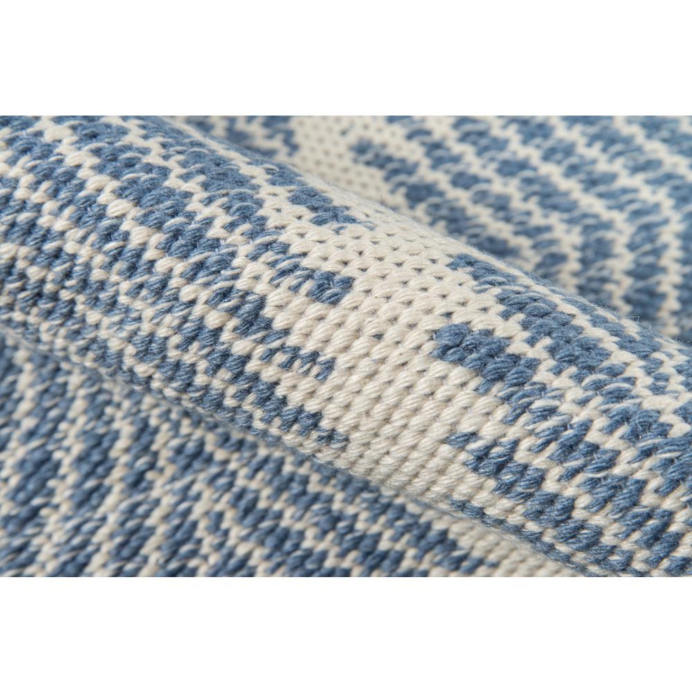 Contemporary Rectangle Area Rug, Denim, 5' X 7'6". Picture 4