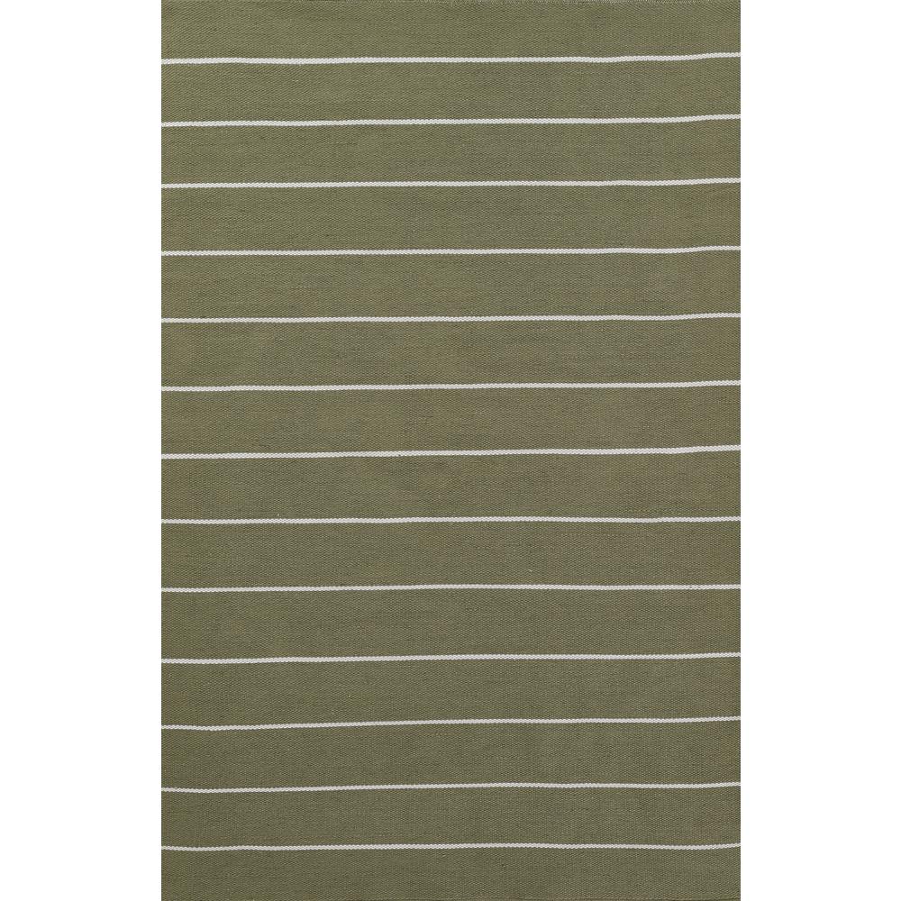 Contemporary Rectangle Area Rug, Green, 3'6" X 5'6". Picture 1