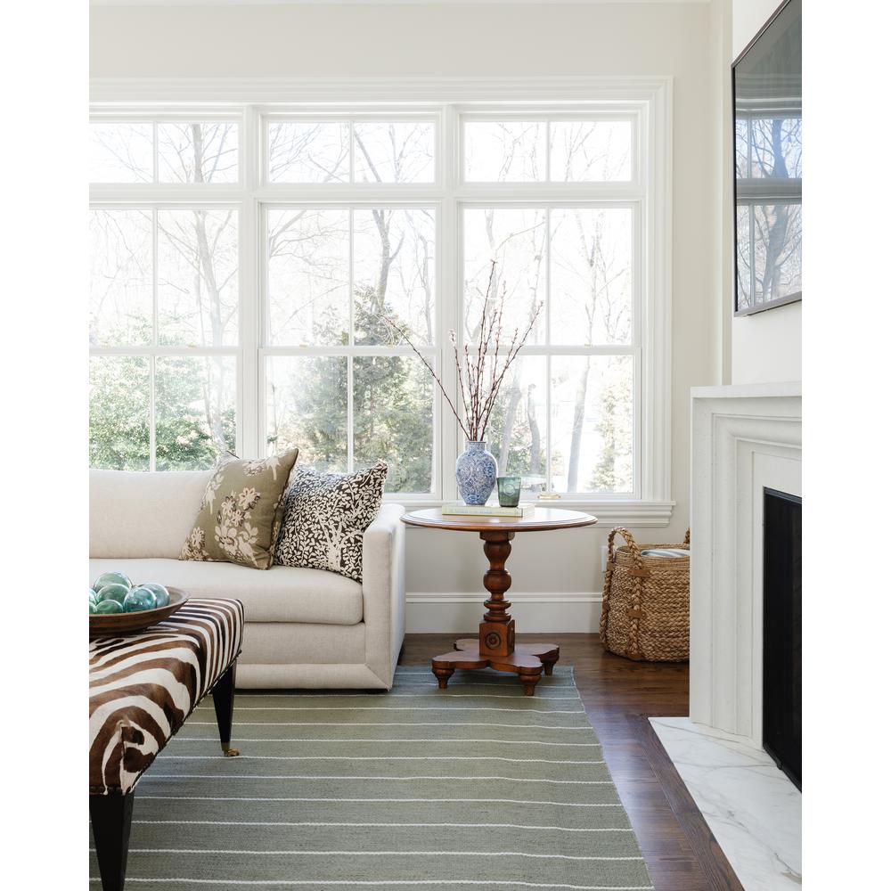 Contemporary Rectangle Area Rug, Green, 3'6" X 5'6". Picture 10
