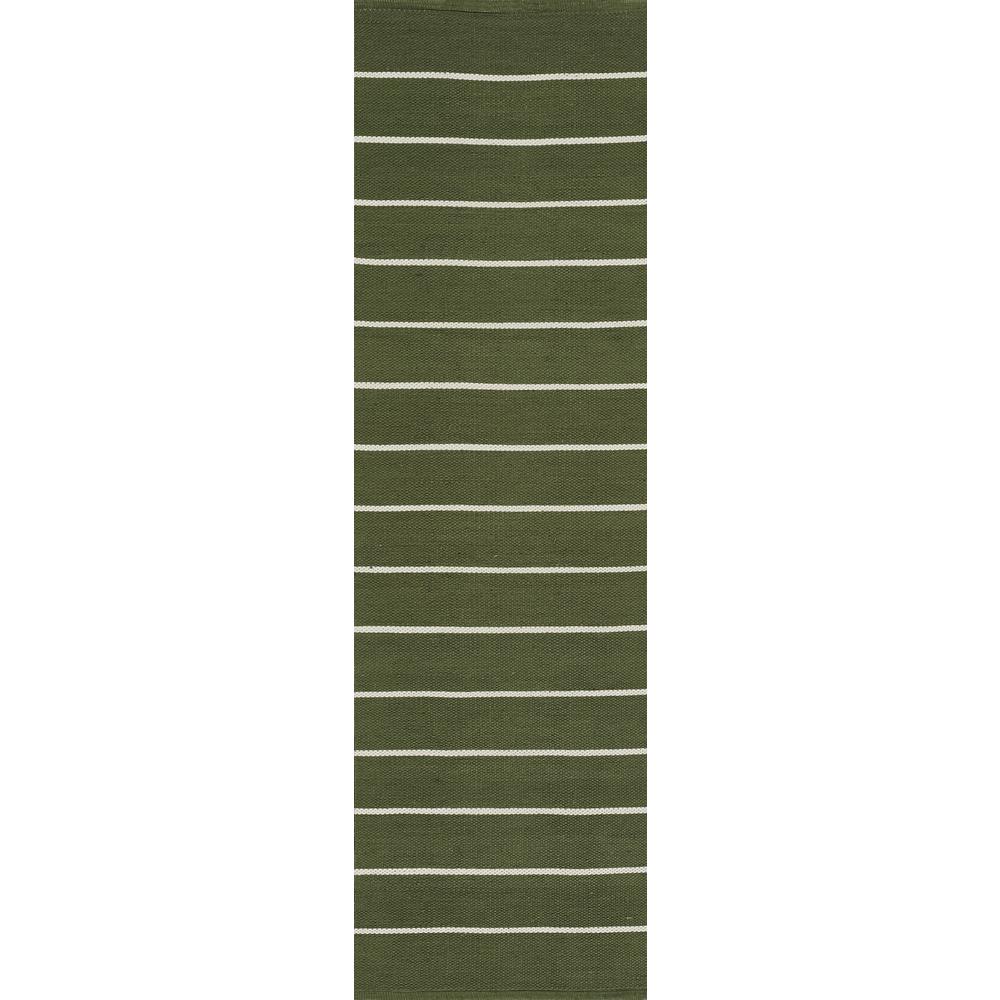 Contemporary Rectangle Area Rug, Green, 3'6" X 5'6". Picture 5