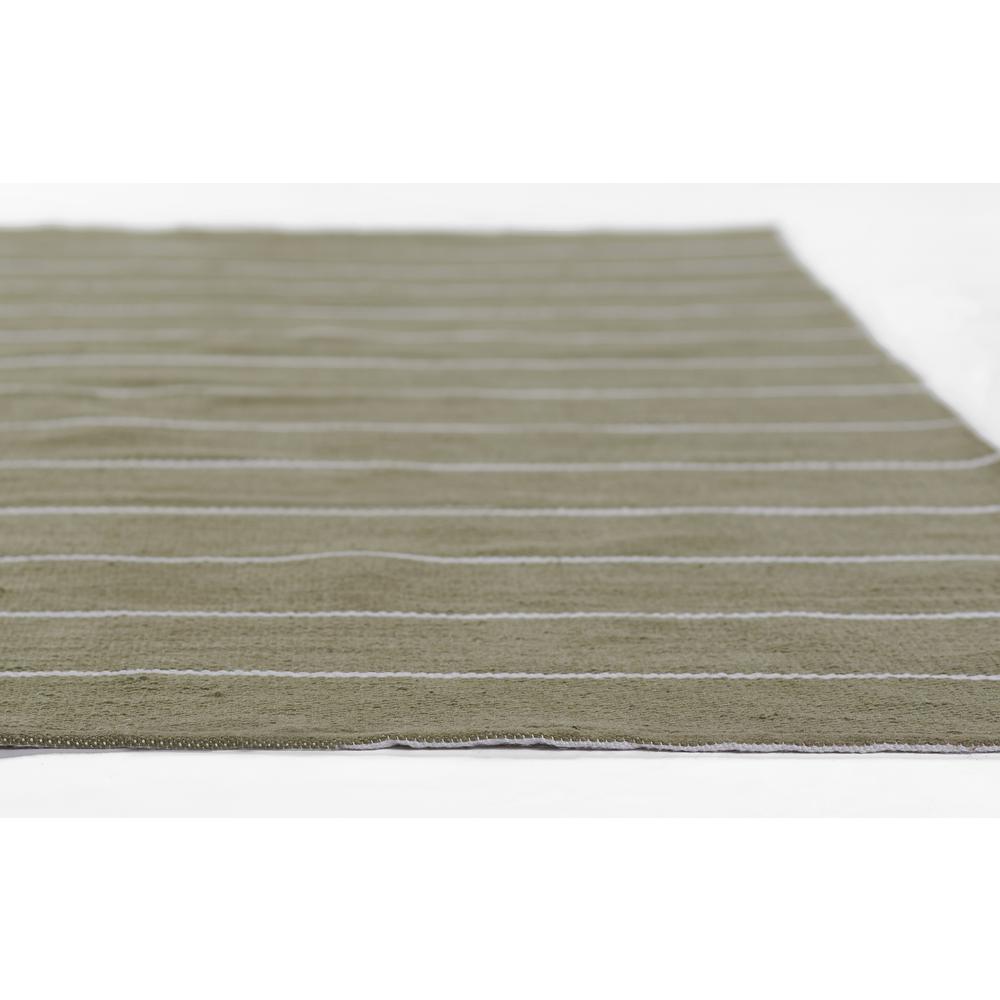 Contemporary Rectangle Area Rug, Green, 3'6" X 5'6". Picture 6