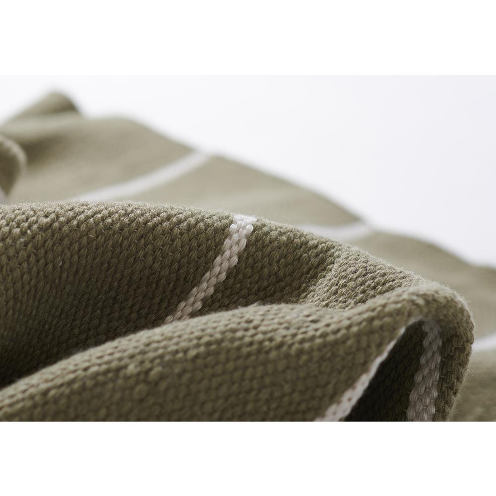 Contemporary Rectangle Area Rug, Green, 3'6" X 5'6". Picture 9