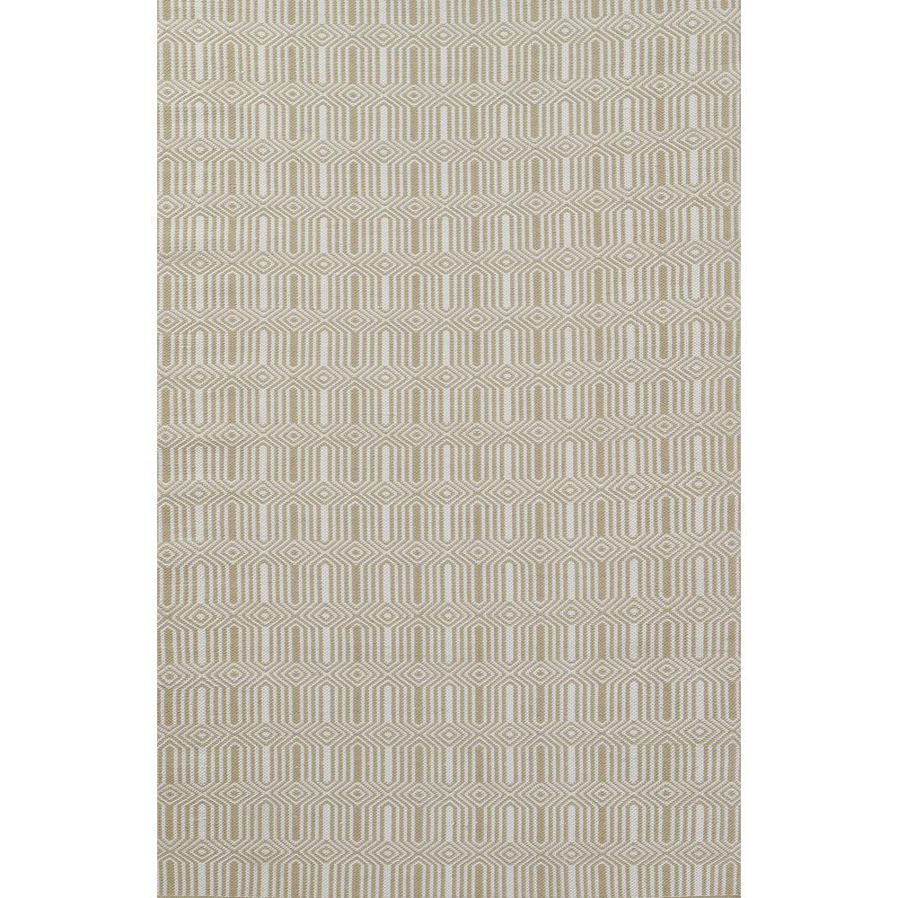 Contemporary Rectangle Area Rug, Beige, 3'6" X 5'6". Picture 1