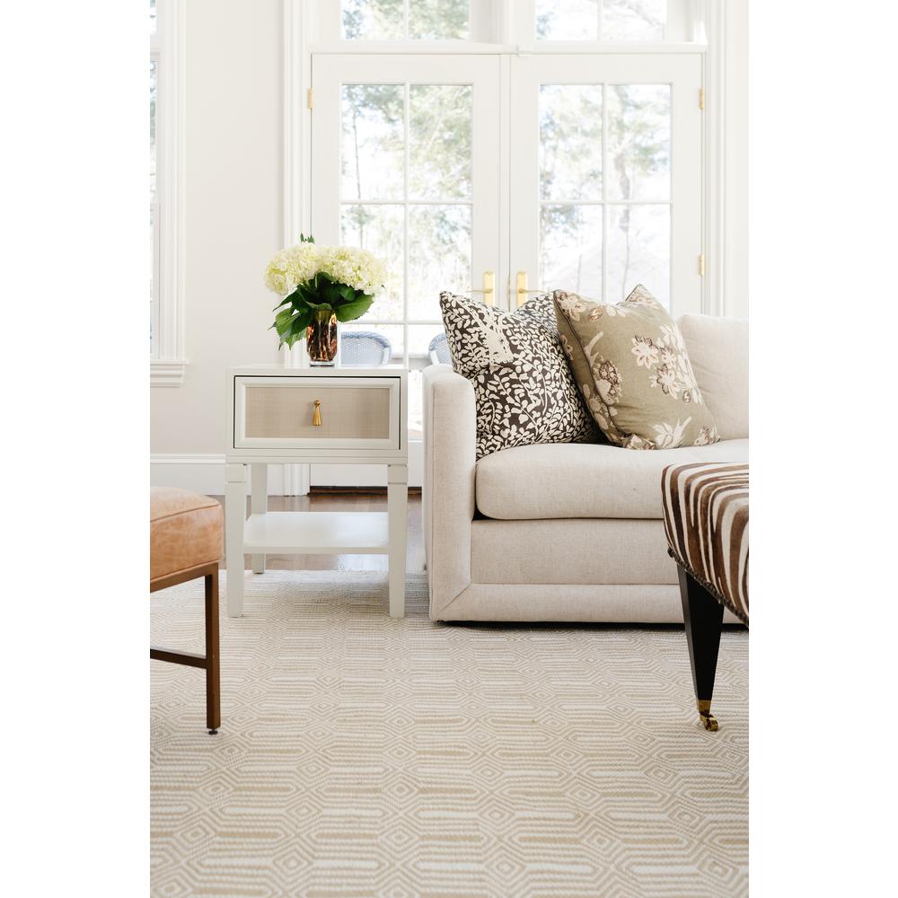 Contemporary Rectangle Area Rug, Beige, 3'6" X 5'6". Picture 14