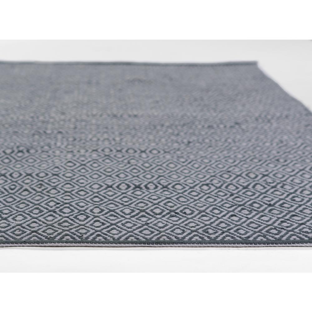 Contemporary Rectangle Area Rug, Slate, 3'6" X 5'6". Picture 6