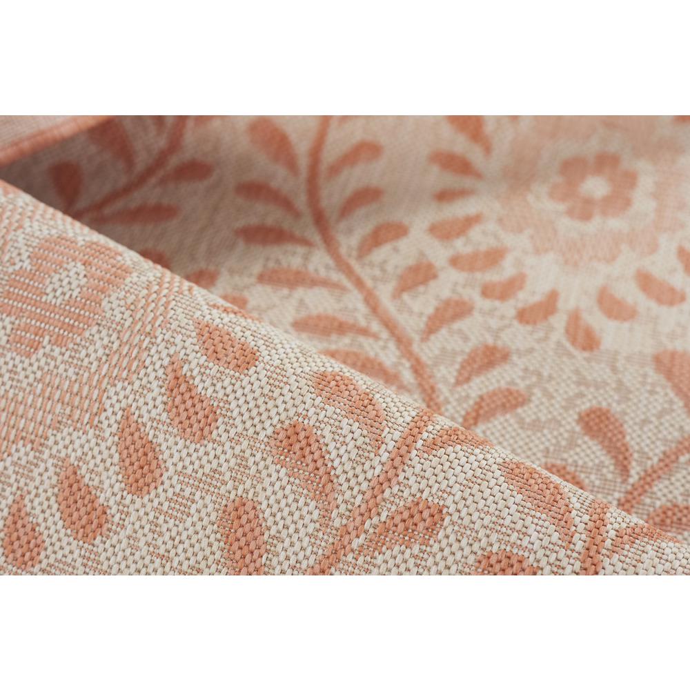Transitional Rectangle Area Rug, Coral, 4'1" X 6'. Picture 7