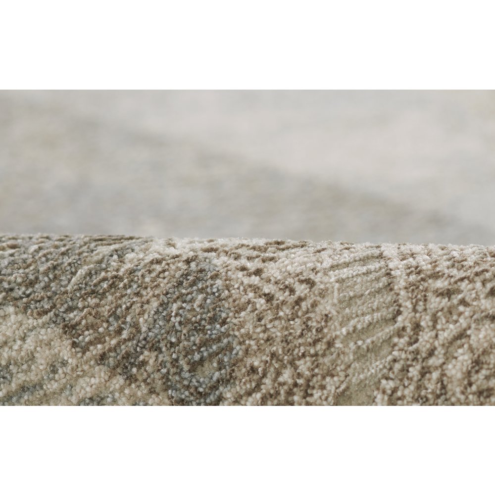 Transitional Rectangle Area Rug, Blue, 5'3" X 7'9". Picture 4