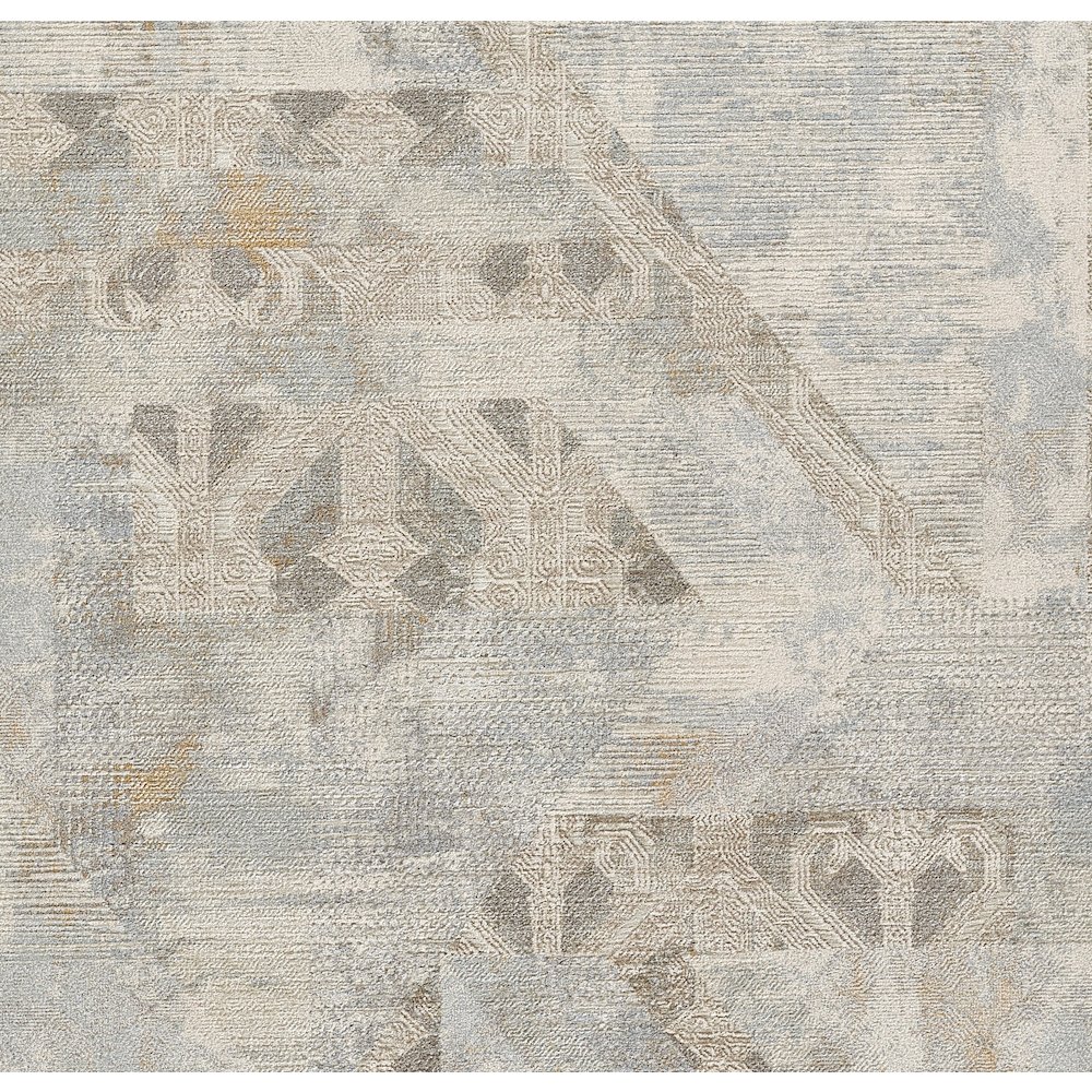 Transitional Rectangle Area Rug, Blue, 5'3" X 7'9". Picture 7