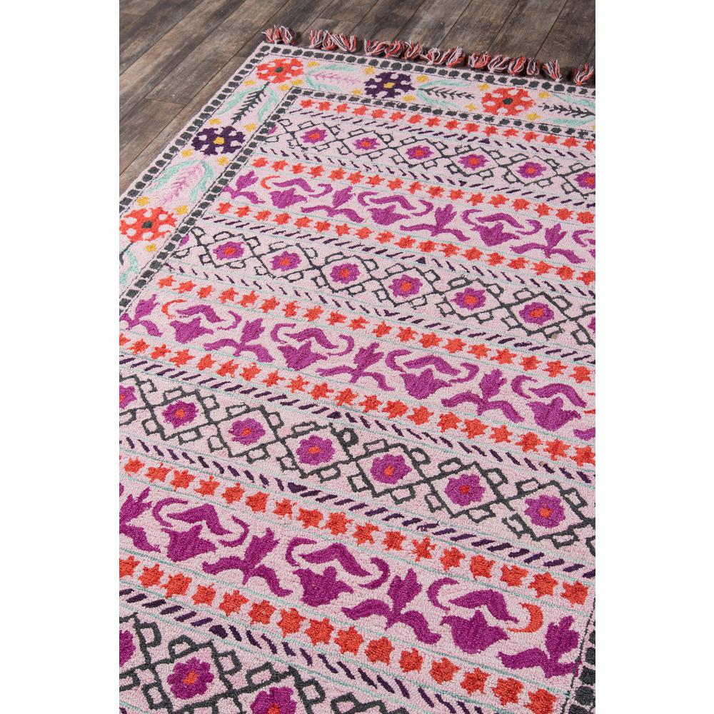 Transitional Rectangle Area Rug, Pink, 5' X 8'. Picture 2