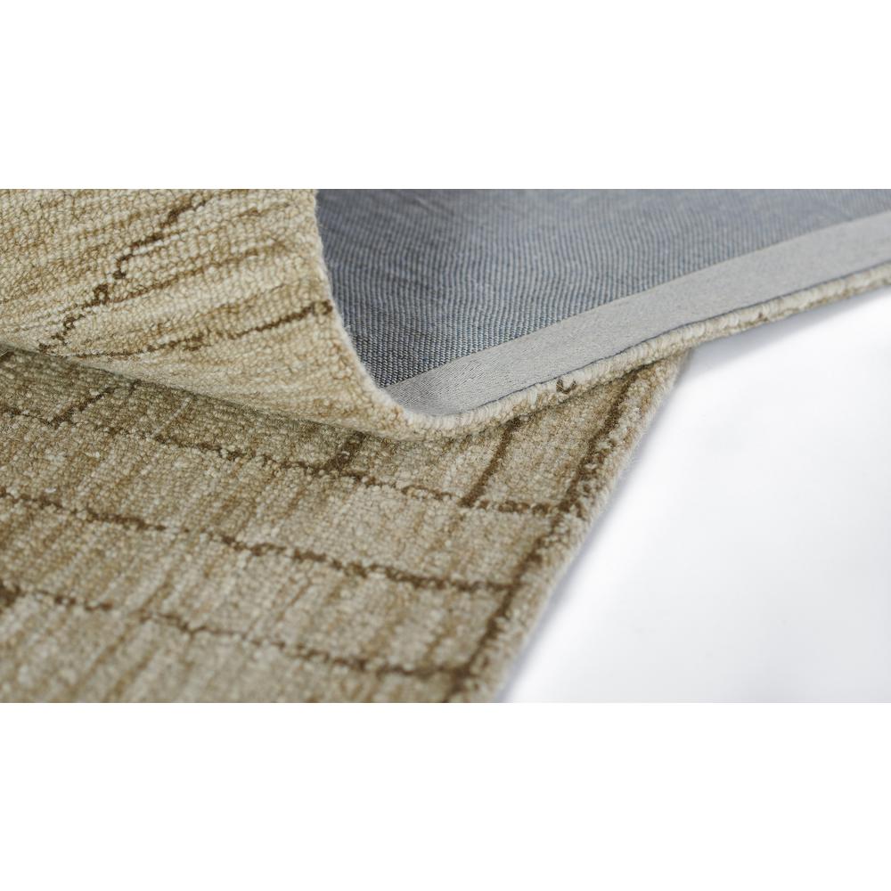 Contemporary Rectangle Area Rug, Natural, 5' X 8'. Picture 9