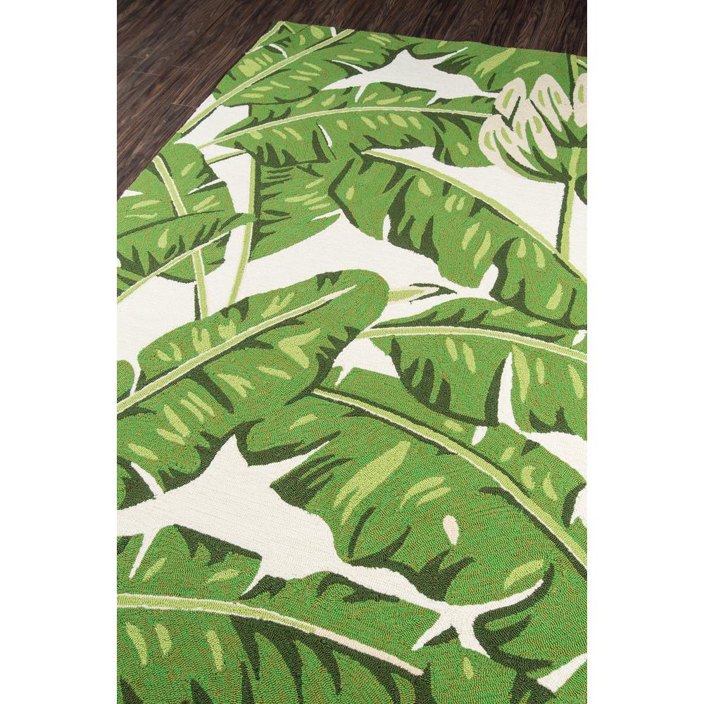 Contemporary Rectangle Area Rug, Green, 8' X 10'. Picture 2