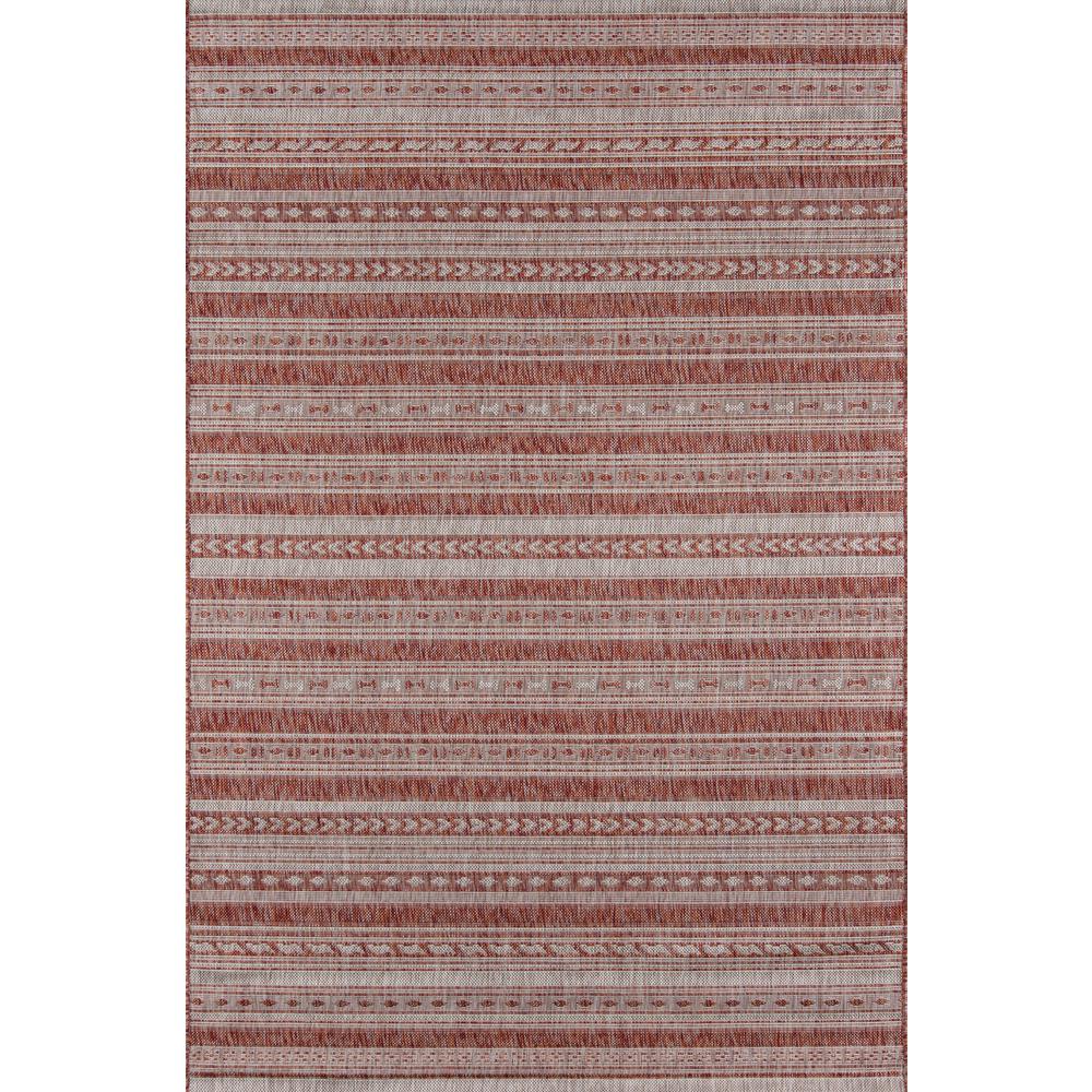 Contemporary Rectangle Area Rug, Copper, 3'11" X 5'7". Picture 1