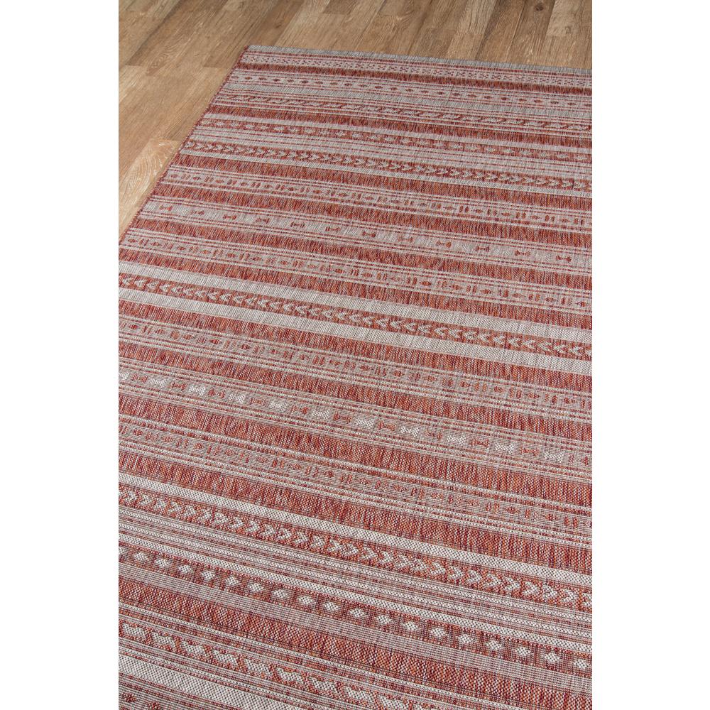 Contemporary Rectangle Area Rug, Copper, 3'11" X 5'7". Picture 2
