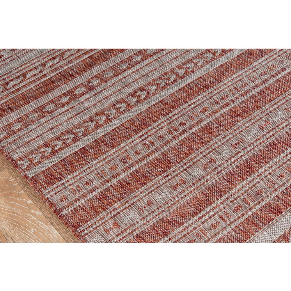 Contemporary Rectangle Area Rug, Copper, 3'11" X 5'7". Picture 3