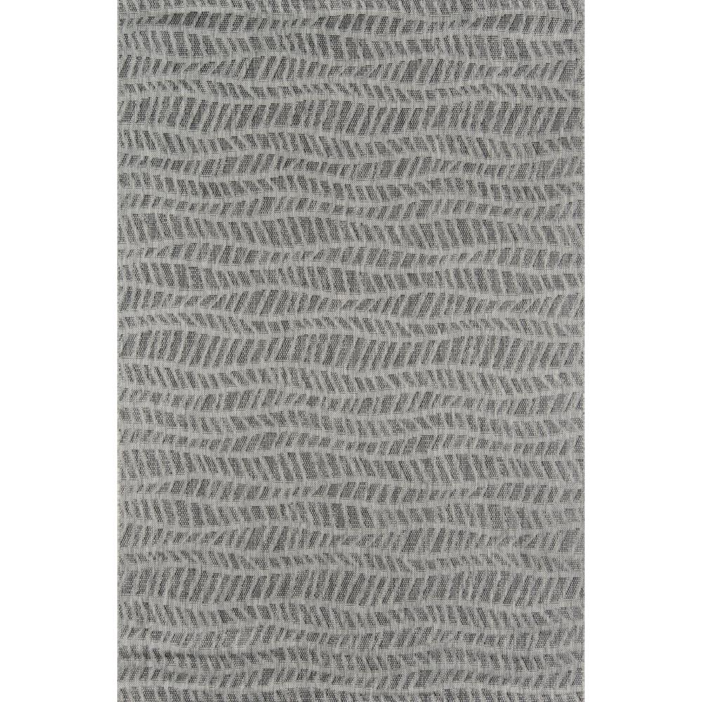 Contemporary Rectangle Area Rug, Grey, 3'11" X 5'7". Picture 1