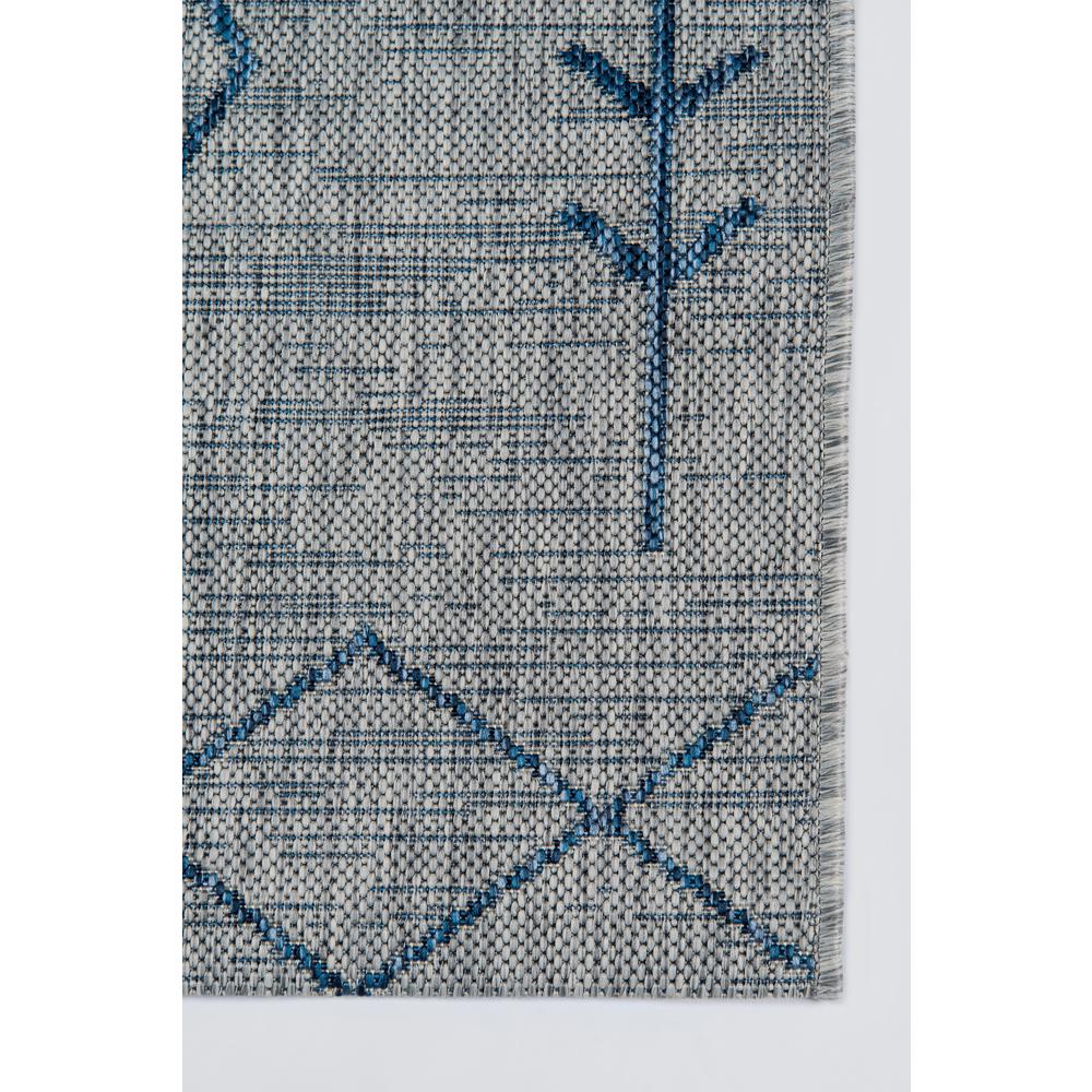 Contemporary Rectangle Area Rug, Grey, 3'11" X 5'7". Picture 3