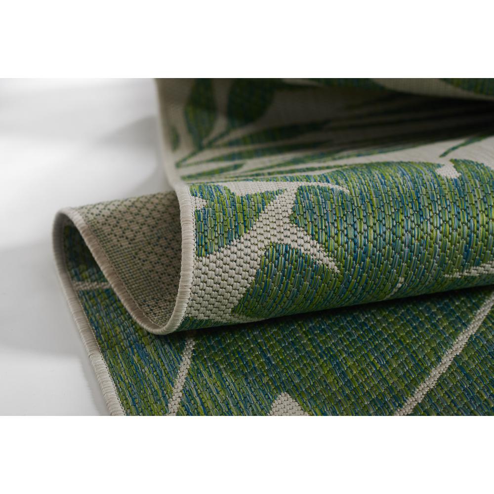 Transitional Runner Area Rug, Green, 2'7" X 7'6" Runner. Picture 8