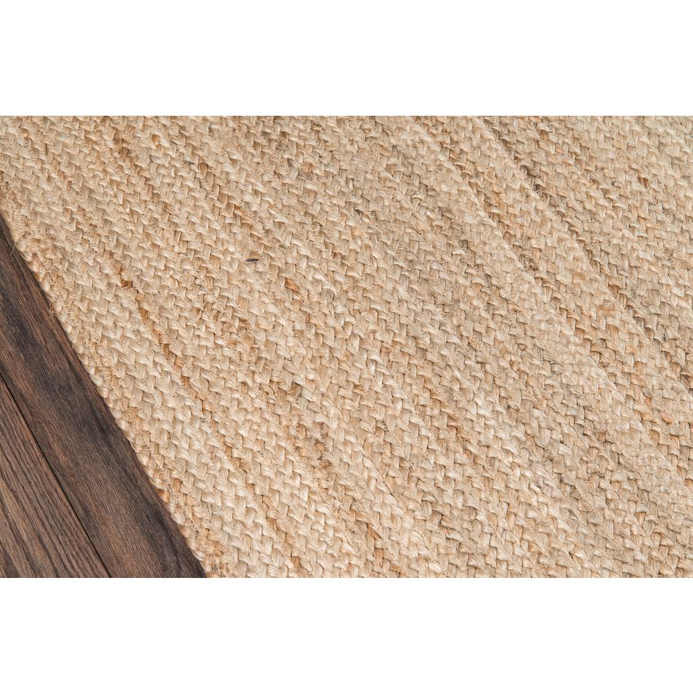 Modern Rectangle Area Rug, Brown, 5' X 7'6". Picture 3