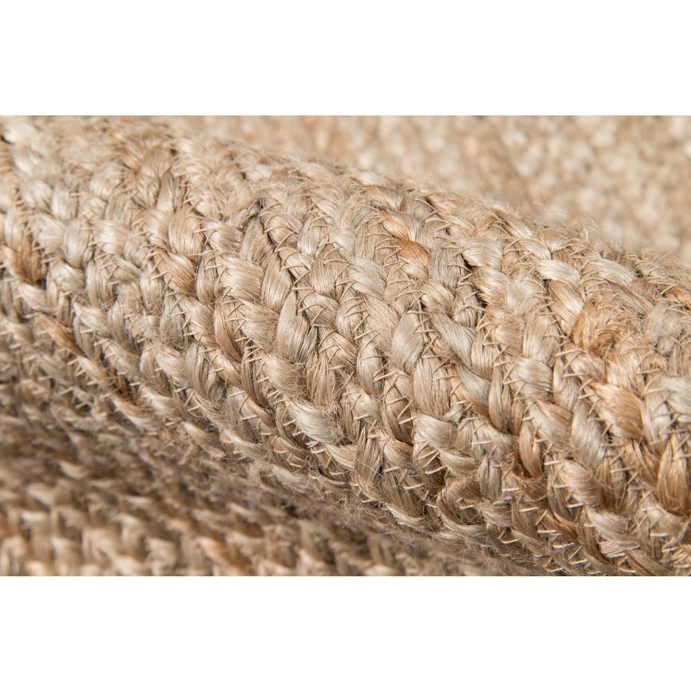 Modern Rectangle Area Rug, Brown, 5' X 7'6". Picture 4