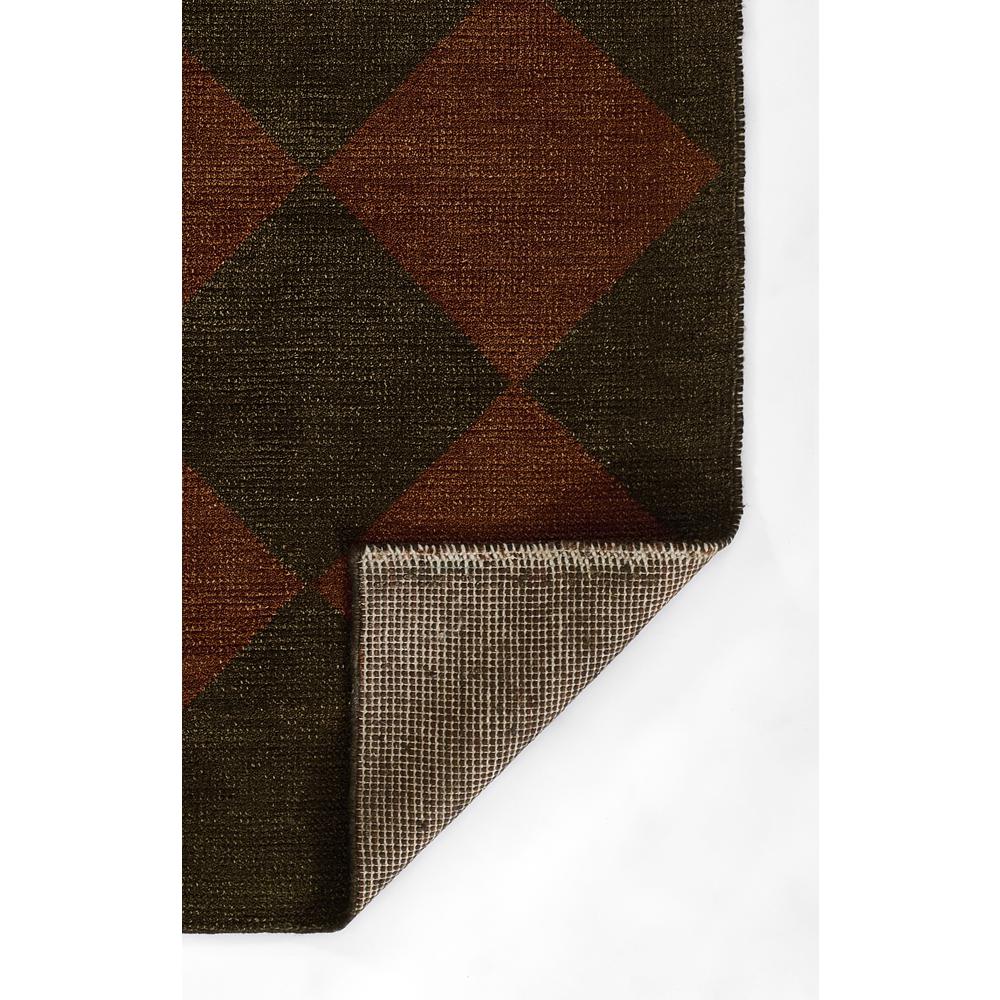 Contemporary Rectangle Area Rug, Copper, 6'3" X 9'. Picture 3